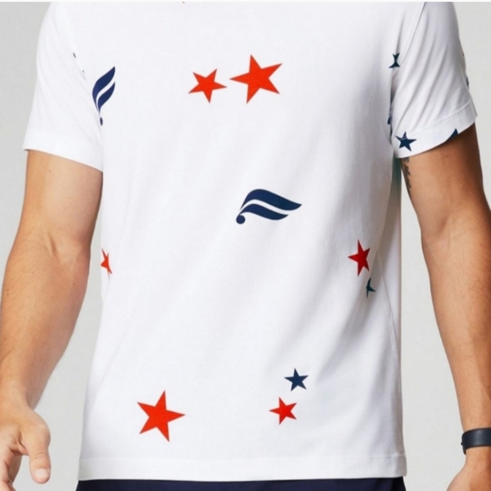 Fabletics 24/7 Tee FS N Stars NWT - Picture 2 of 3